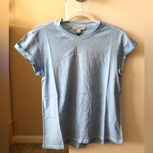 Cool & Comfy All Saints Tee in moon blue